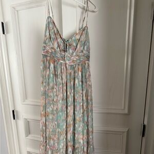 Never worn floor lenth sundress,  beautiful and light